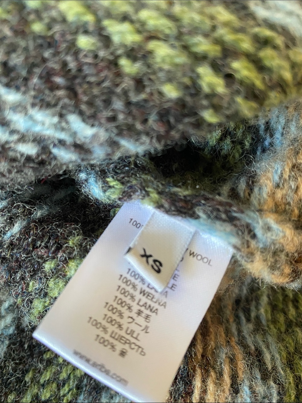 Pyne and smith pattern sweater vest - Picture 3 of 5